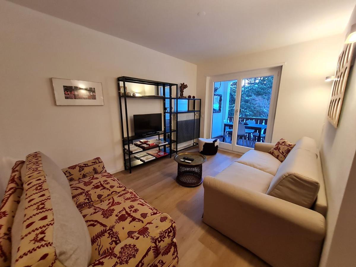 Sankt Moritz Dorf Charme Apartment Eksteriør billede